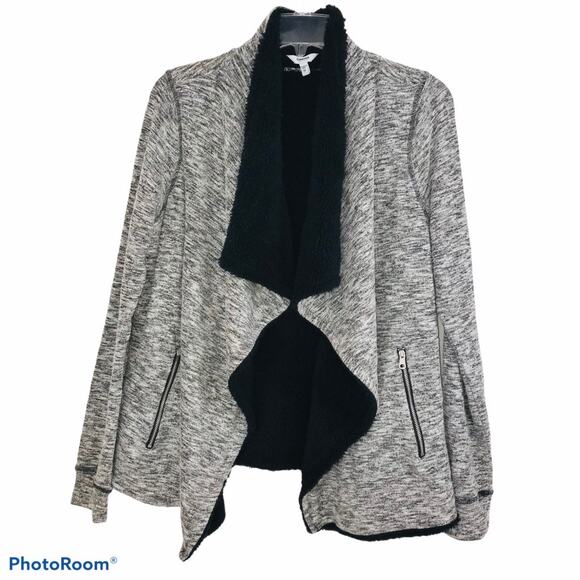 Wms SONOMA Goods for Life Sherpa Cardigan M - Picture 1 of 4